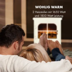 St. Moritz Elektrischer Kamin 1650W/1850W Flammenillusion Rauchfrei -Innovation Home Appliances Store 10031526 de 0003 logo