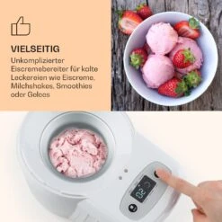Schneeflöckchen Eiscremebereiter Thermoelektrisch 700ml Leise Weiß -Innovation Home Appliances Store 10031663 de 0004 logo