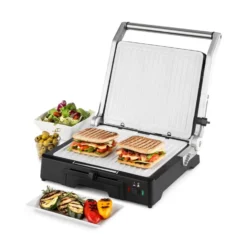 Burgermeister 3-in-1 Kontaktgrill Tischgrill Paninimaker 2000W -Innovation Home Appliances Store 10031664 yy 0006 titel Klarstein Burgermeister 3in1 Kontaktgrill