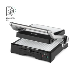 Burgermeister 3-in-1 Kontaktgrill Tischgrill Paninimaker 2000W -Innovation Home Appliances Store 10031664 yy 0007 logo Klarstein Burgermeister 3in1 Kontaktgrill