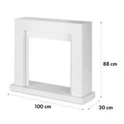 Studio Frame Kamingehäuse MDF Modernes Design -Innovation Home Appliances Store 10031705 yy 0004 logo Stylish design fireplace
