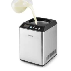Vanilly Sky Family Eiscremebereiter Frozen Yoghurt 250W 2,5l Silber -Innovation Home Appliances Store 10031846 yy 0005 detail Klarstein Vanilly Sky Family Eiscremebereiter silber