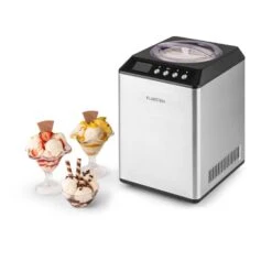 Vanilly Sky Family Eiscremebereiter Frozen Yoghurt 250W 2,5l Silber -Innovation Home Appliances Store 10031846 yy 0009 titel Klarstein Vanilly Sky Family Eiscremebereiter silber