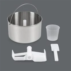 Vanilly Sky Family Eiscremebereiter Frozen Yoghurt 250W 2,5l Schwarz -Innovation Home Appliances Store 10031848 yy 0007 detail Klarstein Vanilly Sky Family Eiscremebereiter schwarz