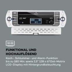 KR-400 CD Küchenradio, DAB+/PLL FM, CD/Mp3-Player Silber 18 KR-400 CD Küchenradio, DAB+/PLL FM, CD/Mp3-Player Silber -Innovation Home Appliances Store 10031880 de 0008 logo