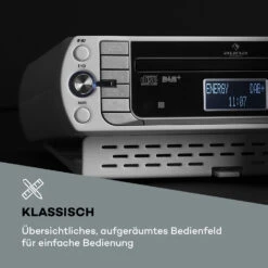 KR-400 CD Küchenradio, DAB+/PLL FM, CD/Mp3-Player Silber 20 KR-400 CD Küchenradio, DAB+/PLL FM, CD/Mp3-Player Silber -Innovation Home Appliances Store 10031880 de 0010 logo