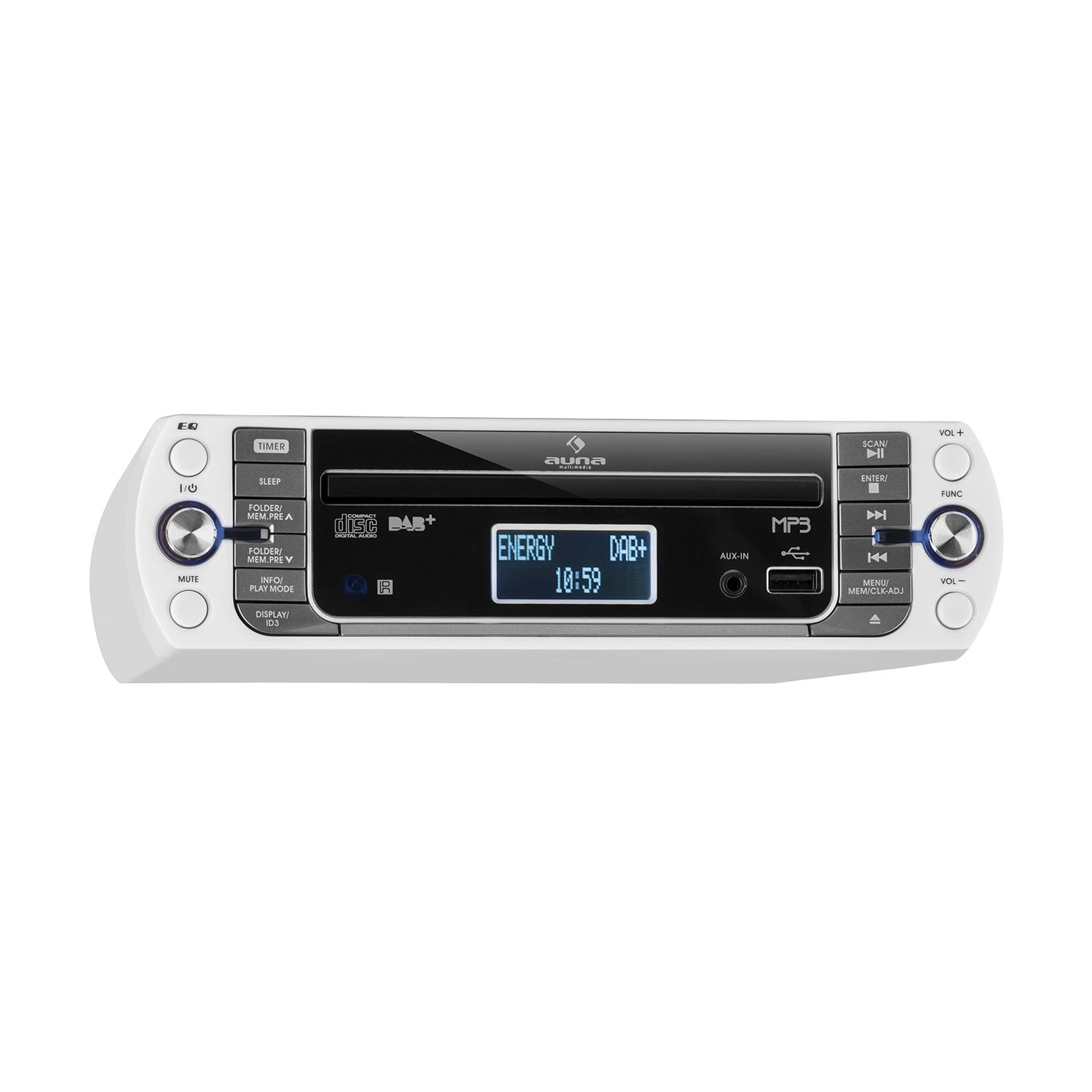 KR-400 CD Küchenradio, DAB+/PLL FM, CD/Mp3-Player Silber 1 KR-400 CD Küchenradio, DAB+/PLL FM, CD/Mp3-Player Silber