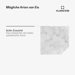 Metropolitan Eiswürfelmaschine 12kg/24h Digitales Display -Innovation Home Appliances Store 10031881 de 0005 usp