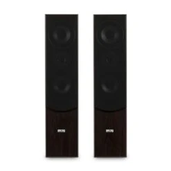 L766 3-Wege Bassreflex HiFi Boxen-Paar Walnuss 9 L766 3-Wege Bassreflex HiFi Boxen-Paar Walnuss -Innovation Home Appliances Store 10031886 yy 0003 front auna L766 Standlautsprecher Paar 2x Box