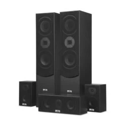 Surround Lautsprecher Boxen Set Heimkino 335W RMS Schwarz 9 Surround Lautsprecher Boxen Set Heimkino 335W RMS Schwarz -Innovation Home Appliances Store 10031923 yy 0005 titel auna Surround Lautsprecher Boxen Set Heimkino