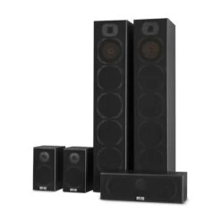 V9B Surround Lautsprecher Set Mahagoni 5 Boxen Set 440W RMS -Innovation Home Appliances Store 10031924 yy 0007 titel auna V9B Surround Lautsprecher Set schwarz
