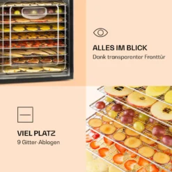 Fruit Jerky Plus 9 Dörrautomat Timer 9 Ablagen 600-700 W 35-70 °C 7 Fruit Jerky Plus 9 Dörrautomat Timer 9 Ablagen 600-700 W 35-70 °C -Innovation Home Appliances Store 10031936 de 0003 logo