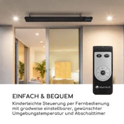 Cosmic Beam Plus Infrarot-Heizstrahler 2400W IP44 Fernbedienung -Innovation Home Appliances Store 10031977 de 0007 logo
