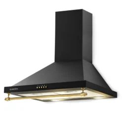 Montblanc 60 Dunstabzugshaube 610m³/h 165W 2x1,5W LED Reling -Innovation Home Appliances Store 10031992 yy 0010 front Klarstein Montblanc 60 Dunstabzugshaube schwarz