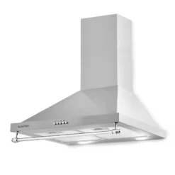 Montblanc 60 Dunstabzugshaube 610m³/h 165W 2x1,5W LED Reling -Innovation Home Appliances Store 10031994 yy 0010 front Klarstein Montblanc 60 Dunstabzugshaube silbergrau