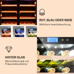 Vinovilla 42 Twin Built-In Duo Weinkühlschrank 2 Zonen 126l 42 Fl Glas -Innovation Home Appliances Store 10032032 de 0003 logo