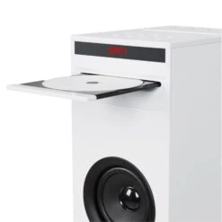 Karaboom CD Karaoke-Anlage Bluetooth MP3 USB-Charger Mikrofon FB Weiß -Innovation Home Appliances Store 10032106 yy 0007 detail auna Karaboom CD Karaoke Turm weiss