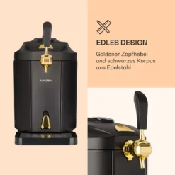 Skal Bierzapfanlage Bierkühler 5l Fässer CO2 Edelstahl Schwarz -Innovation Home Appliances Store 10032176 de 0003 logo