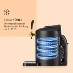 Skal Bierzapfanlage Bierkühler 5l Fässer CO2 Edelstahl Schwarz -Innovation Home Appliances Store 10032176 de 0005 logo