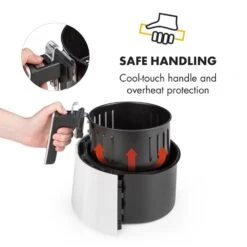 AirVital Heißluftfritteuse 1300W 2,5l CeraPlus-Antihaft Touch Weiß -Innovation Home Appliances Store 10032331 yy 0008 logo Klarstein AirVital Heissluftfritteuse 1300W weiss