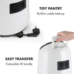 AirVital Heißluftfritteuse 1300W 2,5l CeraPlus-Antihaft Touch Weiß -Innovation Home Appliances Store 10032331 yy 0009 logo Klarstein AirVital Heissluftfritteuse 1300W weiss