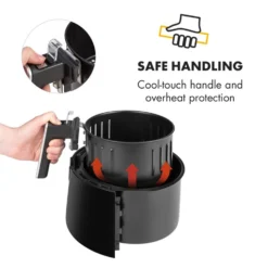 AirVital Heißluftfritteuse 1300W 2,5l CeraPlus-Antihaft Touch Schwarz -Innovation Home Appliances Store 10032332 yy 0008 logo Klarstein AirVital Heissluftfritteuse 1300W schwarz