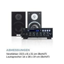 Karaoke Star 3 Karaoke-Set 2x75 Wmax. BT USB-Port Line-In 2 X Mikro -Innovation Home Appliances Store 10032441 de 0008 logo