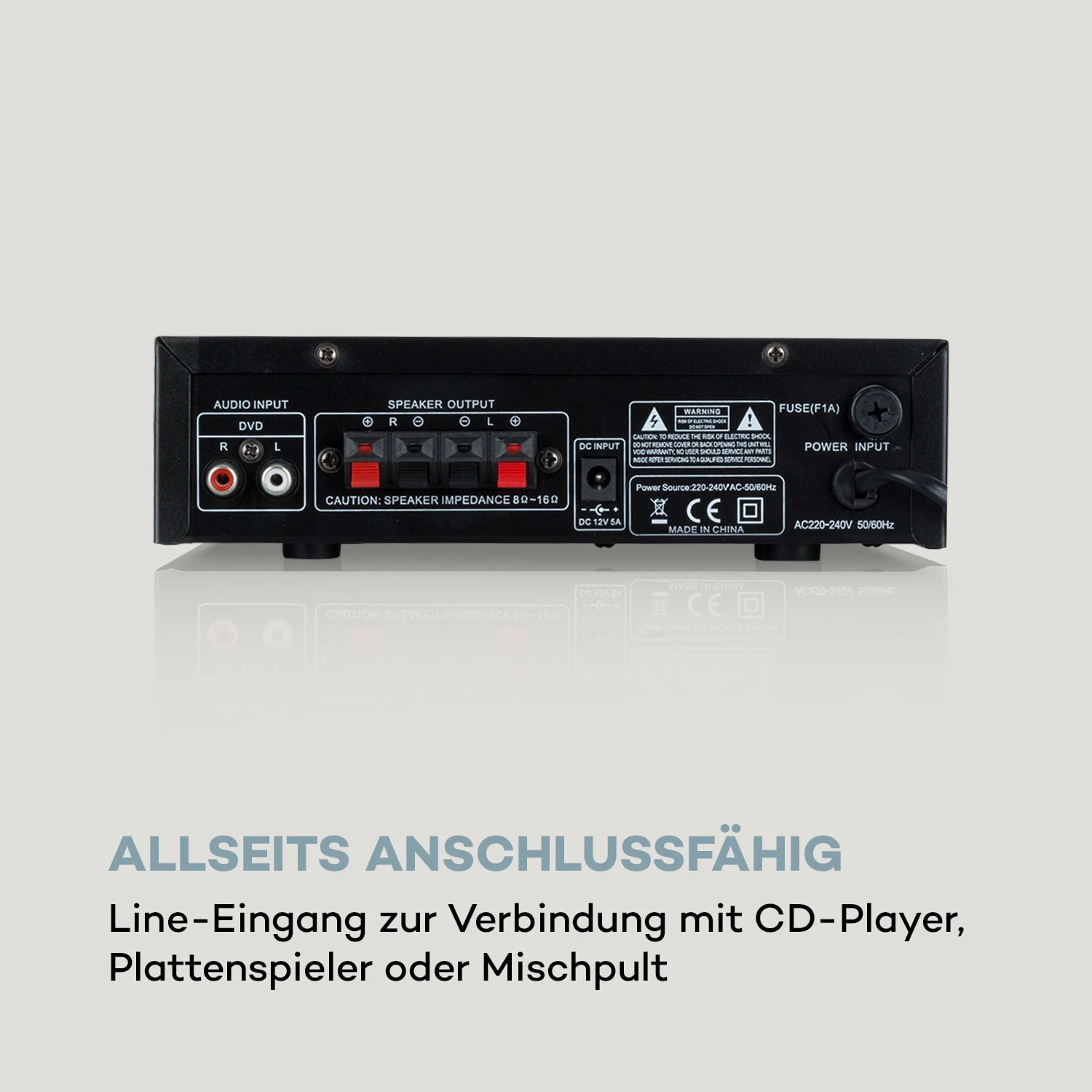 Karaoke Star 2 Karaoke-Set 2 X 50 W Max. BT USB/SD Line-In 2 X Mikro 6 Karaoke Star 2 Karaoke-Set 2 X 50 W Max. BT USB/SD Line-In 2 X Mikro – Bild 6