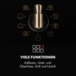 Victoria Einbaubackofen Retro-Design 9 Funktionen 50-250°C Schwarz 13 Victoria Einbaubackofen Retro-Design 9 Funktionen 50-250°C Schwarz -Innovation Home Appliances Store 10032460 de 0004 logo