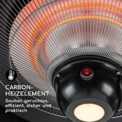 Venice Heat Terrassenheizstrahler 800/1000/1800W Fernbedienung Schwarz 14 Venice Heat Terrassenheizstrahler 800/1000/1800W Fernbedienung Schwarz -Innovation Home Appliances Store 10032517 de 0004 logo