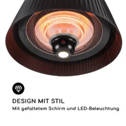 Venice Heat Terrassenheizstrahler 800/1000/1800W Fernbedienung Schwarz 18 Venice Heat Terrassenheizstrahler 800/1000/1800W Fernbedienung Schwarz -Innovation Home Appliances Store 10032517 de 0008 logo