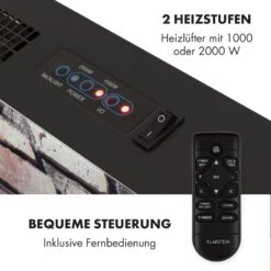 Colmar Elektrischer Kamin Glas 2000W 7 LED-Farben Fernbedienung -Innovation Home Appliances Store 10032536 de 0007 logo