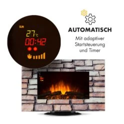 Colmar Elektrischer Kamin Glas 2000W 7 LED-Farben Fernbedienung -Innovation Home Appliances Store 10032536 de 0008 logo