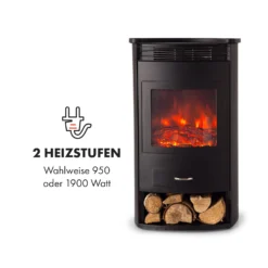 Bormio Elektrischer Kamin 950/1900W Thermostat Wochentimer -Innovation Home Appliances Store 10032590 de 0003 logo