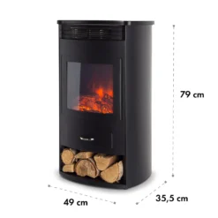 Bormio Elektrischer Kamin 950/1900W Thermostat Wochentimer -Innovation Home Appliances Store 10032590 de 0009 logo