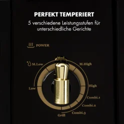 Victoria 20 Einbau-Mikrowelle, 20 L, 800 W, Grill: 1000 W, Schwarz -Innovation Home Appliances Store 10032591 de 0005 logo