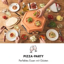Capricciosa Pizzaofen 1500W Abdeckung Aus Terracotta Warmhaltefunktion -Innovation Home Appliances Store 10032597 de 0005 logo