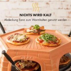 Capricciosa Pizzaofen 1500W Abdeckung Aus Terracotta Warmhaltefunktion -Innovation Home Appliances Store 10032597 de 0006 logo