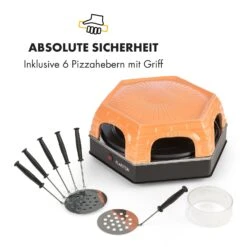 Capricciosa Pizzaofen 1500W Abdeckung Aus Terracotta Warmhaltefunktion -Innovation Home Appliances Store 10032597 de 0008 logo