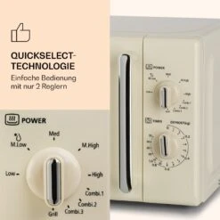 Caroline Mikrowellen-Grill 20 Ltr 700 W / 1000 W Ø 25,5cm Retro 9 Caroline Mikrowellen-Grill 20 Ltr 700 W / 1000 W Ø 25,5cm Retro -Innovation Home Appliances Store 10032641 de 0004 logo