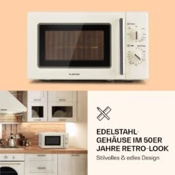 Caroline Mikrowellen-Grill 20 Ltr 700 W / 1000 W Ø 25,5cm Retro 10 Caroline Mikrowellen-Grill 20 Ltr 700 W / 1000 W Ø 25,5cm Retro -Innovation Home Appliances Store 10032641 de 0005 logo