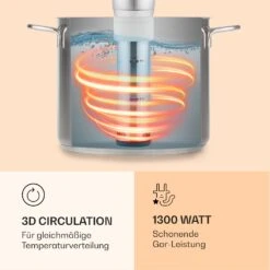 Quickstick Sous Vide Garer Thermostat: 50-95 °C Für 20 L Edelstahl -Innovation Home Appliances Store 10032670 de 0005 logo