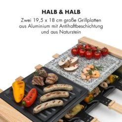 Chateaubriand Nuovo Raclette 1200W Aluminium / Stein 8 Personen Holz 9 Chateaubriand Nuovo Raclette 1200W Aluminium / Stein 8 Personen Holz -Innovation Home Appliances Store 10032729 de 0003 logo