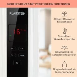 Thermaxx 2500 Ölradiator 2500W 5-35° C 24h-Timer Weiß/schwarz -Innovation Home Appliances Store 10032775 de 0004 usp