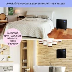 Norderney Konvektions-Heizgerät Thermostat Timer 1000W 20m² -Innovation Home Appliances Store 10032787 de 0007 usp