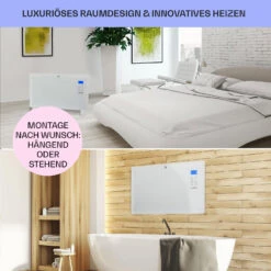 Norderney Konvektions-Heizgerät Thermostat Timer 2000W 30m² Weiß -Innovation Home Appliances Store 10032790 de 0007 usp