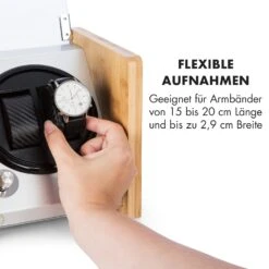 Hanoi 2 Uhrenbeweger, 2 Uhren, 3 Geschwindigkeiten, 4 Modi, Bambus 14 Hanoi 2 Uhrenbeweger, 2 Uhren, 3 Geschwindigkeiten, 4 Modi, Bambus -Innovation Home Appliances Store 10032797 de 0007 logo