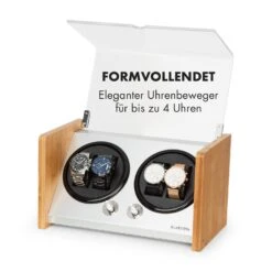 Hanoi 4 Uhrenbeweger, 4 Uhren, 3 Geschwindigkeiten, 4 Modi, Bambus 10 Hanoi 4 Uhrenbeweger, 4 Uhren, 3 Geschwindigkeiten, 4 Modi, Bambus -Innovation Home Appliances Store 10032798 de 0003 logo