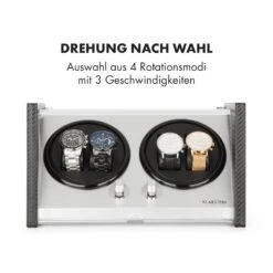 Tokyo 4 Uhrenbeweger, 4 Uhren, 3 Geschwindigkeiten, 4 Modi, Schwarz -Innovation Home Appliances Store 10032800 de 0004 logo