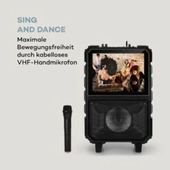 CenterStage 8 Mobiler Karaoke-Lautsprecher, 40 W, 14,1" Display, Funk-Mikro -Innovation Home Appliances Store 10032834 de 0003 logo